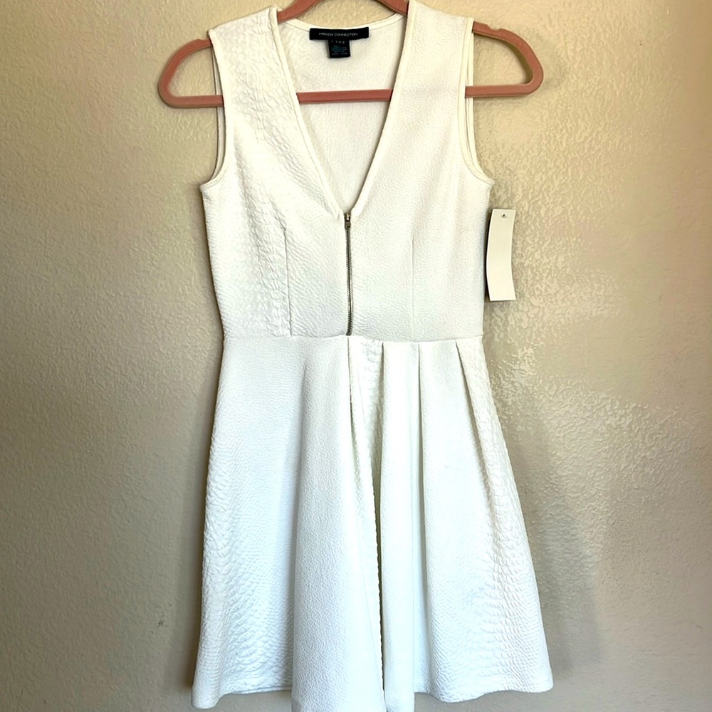 French connection nwt white dress